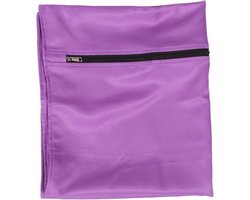VHV Waszakken voor huisdieren - Waszakken van twill polyester - Voorkomt dat waszakken verstopt raken door dierenhaar - Waszakken voor huisdierendekens - Geweldig voor honden en katten (70x80cm) - Paars