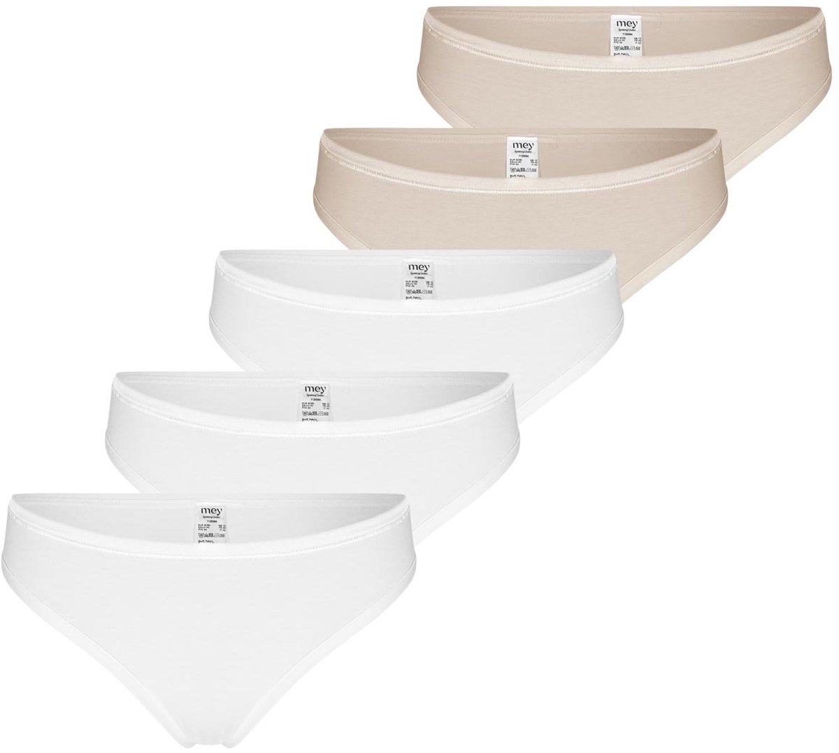 Mey Dames string 5 pack Modal Pure