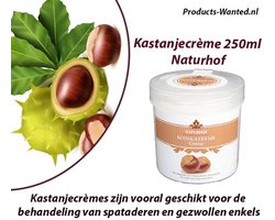 2-Potten Kastanjecrème 250ml Naturhof