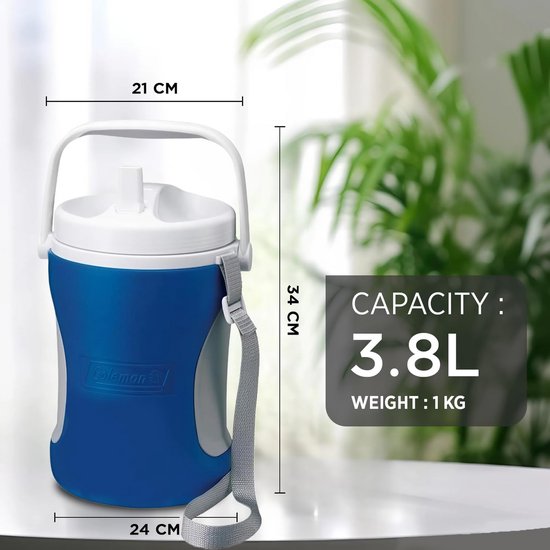 Performance Jug Cooler 3.8 Litres - Small Ice Box Water Drink Ice Bucket — afbeelding 5