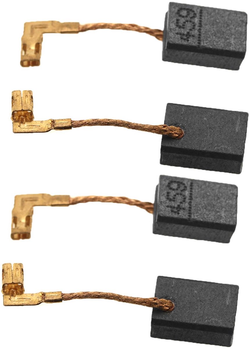 Allecto - Carbon Borstels - Vervangingsset - Geschikt voor Makita - Hoogwaardige kwaliteit - Perfect voor diverse gereedschappen - Ideaal voor prof..