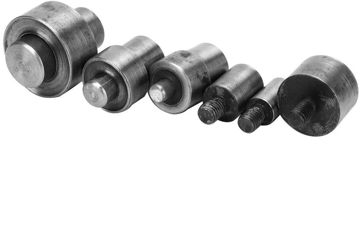Dailygoods- Ogenperforator 20mm - Handgereedschap - Hoogwaardige Staal - Voor Knopen/Rivetten - Duurzaam - Eenvoudig in Gebruik - Perforator