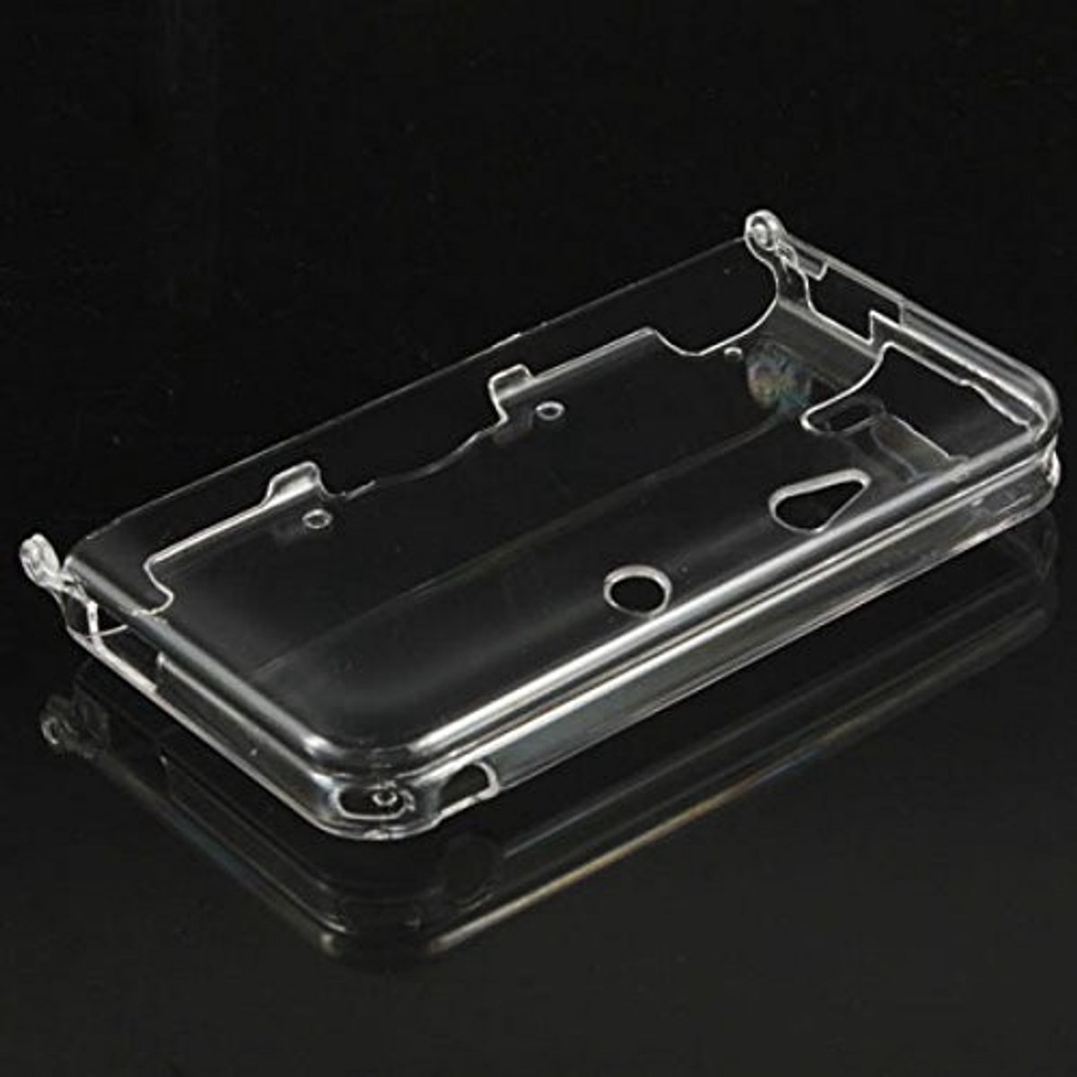 Allecto - Clear Crystal Hard Case Cover - Beschermhoes - Transparant - Voor Nintendo 3DS XL - Duurzaam - Ideaal voor bescherming