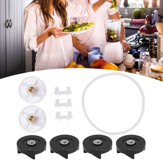 Jhubersproducts - Vervangende Onderdelen Blender - Accessoires voor Magic Juicer - Duurzaam en veelzijdig - Mixen en pureren - Hoogwaardige kunststof van Jhubersproducts — afbeelding 2