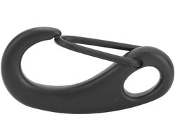 Zetiling D-Vorm Carabiner Clip - RVS Sleutelhanger Haak - Duurzaam en Sterk