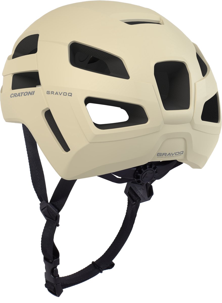 Helm Cratoni Gravoq Zand Mat - M/l (57-61cm) - M-L (57-61 cm)