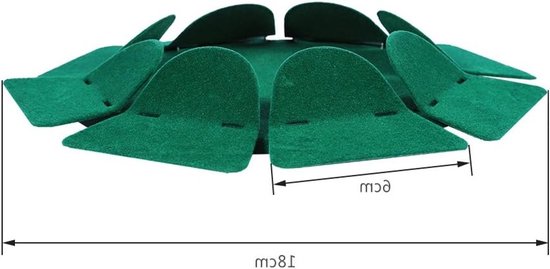 Golf Putting Cup Oefenhulpmiddel voor Binnen en Buiten, Ideaal voor Putter Training en Precisie Verbetering, Geschikt voor Alle Golfniveaus van Merkloos — afbeelding 4