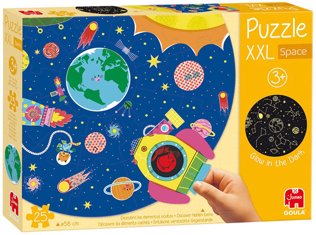 Goula Jumbo puzzel xxl ruimte - 27st.
