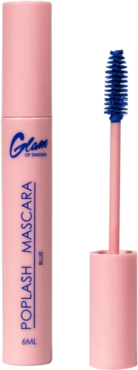 Glam of Sweden - Poplash Mascara - Blauw - Volume - 6 ml - 1 Stuks