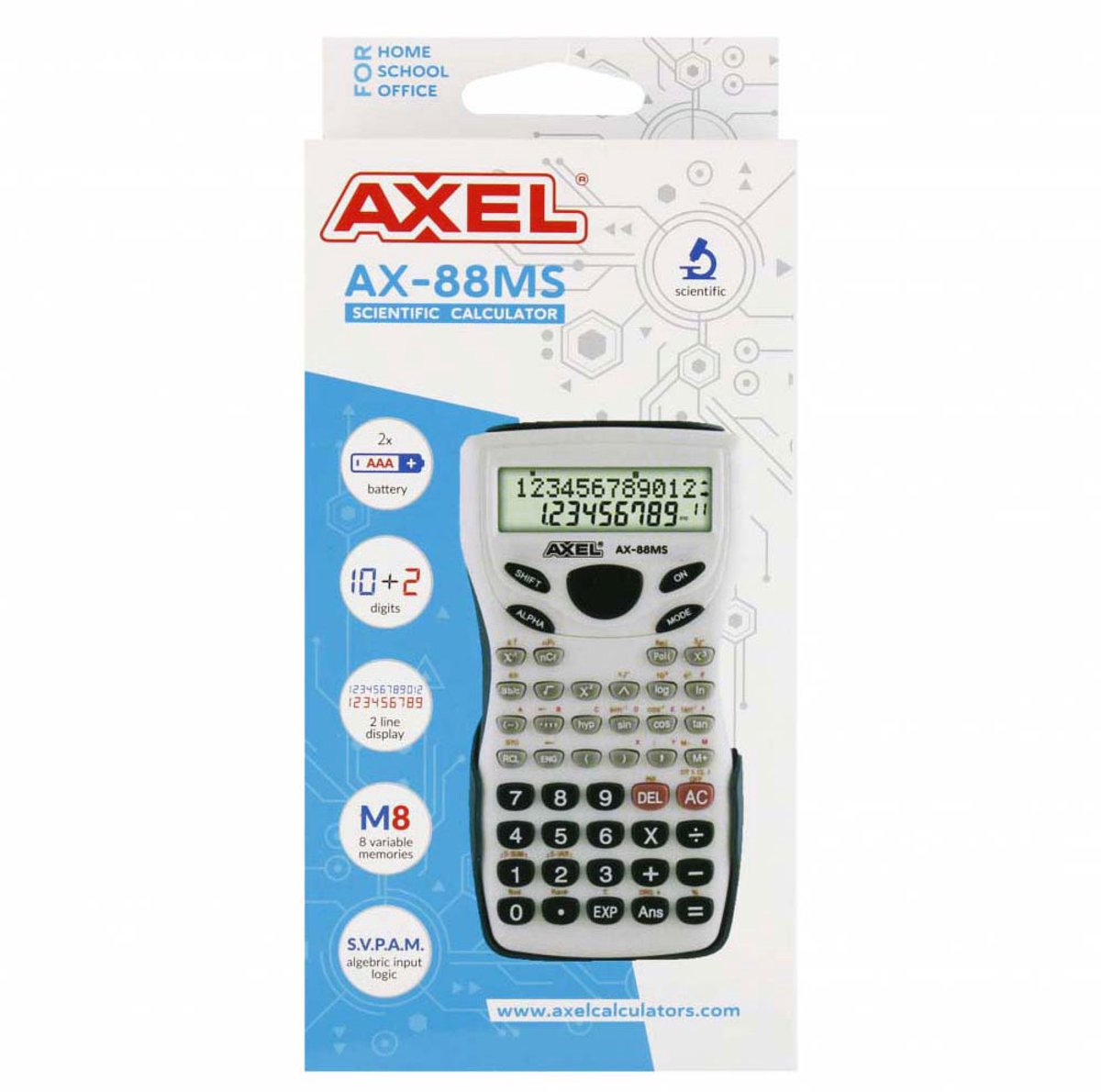 Rekenmachine AX-88MS