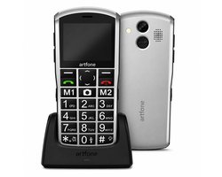 ARTFONE A400 Senioren GSM - Telefoon - Mobiel - Extra Sterke Batterij - Grote Toetsen - SOS-Knop
