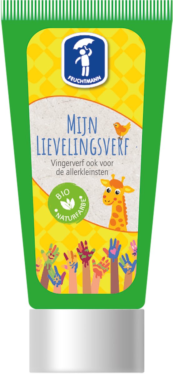 Mijn Lievelingsverf, Vingerverf Groen 75 g