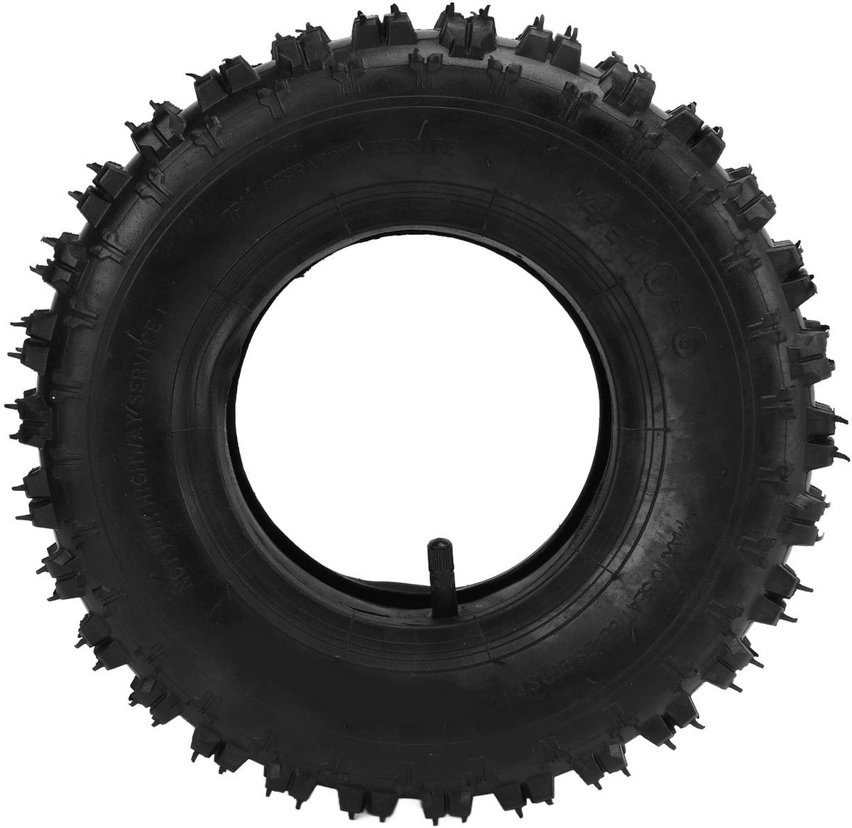 ONF3 - Banden en Binnenbanden Set - Sterke Grip en Comfortabel Rijden - Geschikt voor ATV en Go-Kart - 4.10-6 - Duurzaamheid en Stabiliteit - Mi...