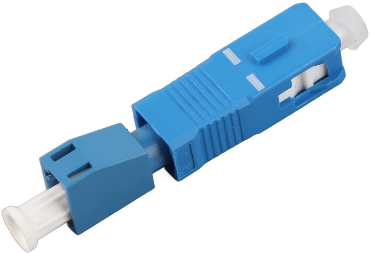 Allecto - Fdit SC plug to LC socket - Optische hybride adapter - Lage signaalverlies - Geschikt voor telecommunicatie - Hoge precisie - Herbruikbar...
