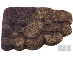 Resin Turtle Drijvend Eiland voor Aquariums - Magnetische Basking Ramp voor Schildpadden