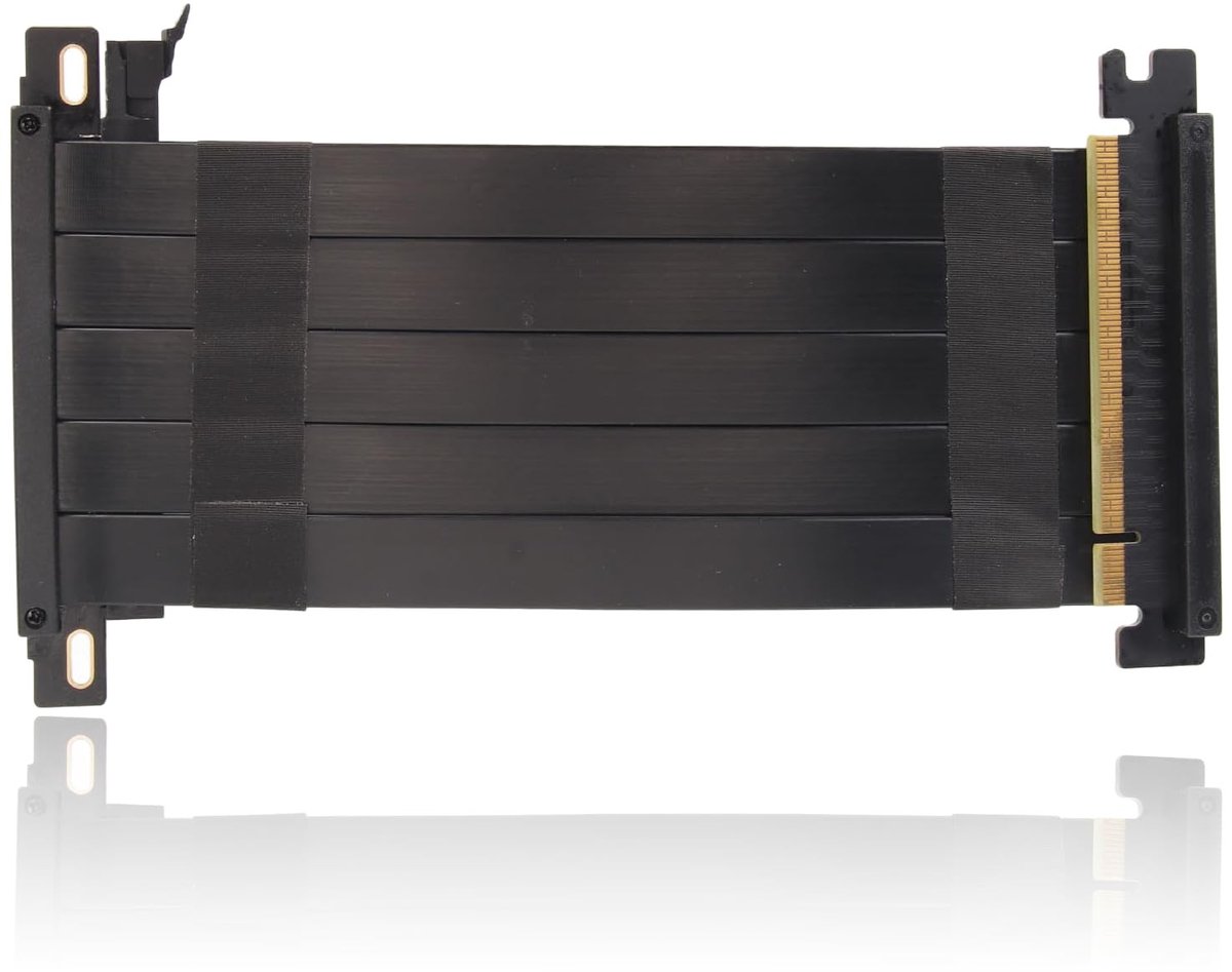 PCIE 4.0 x16 GPU Riser Kabel voor RTX 4090/4080/4060 & RX 7000 Series - Flexibele Extender