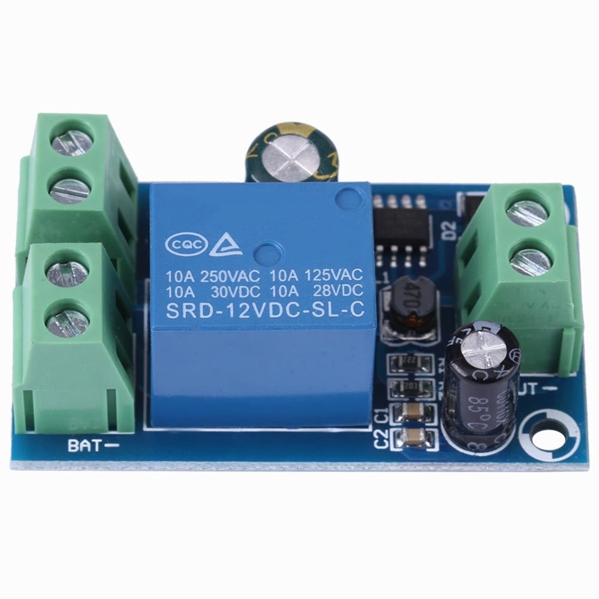Allecto - Noodstroomvoorziening Controller - Automatische 10A DC 12V-48V - Betrouwbare isolatie beveiliging - Geschikt voor diverse toepassingen -