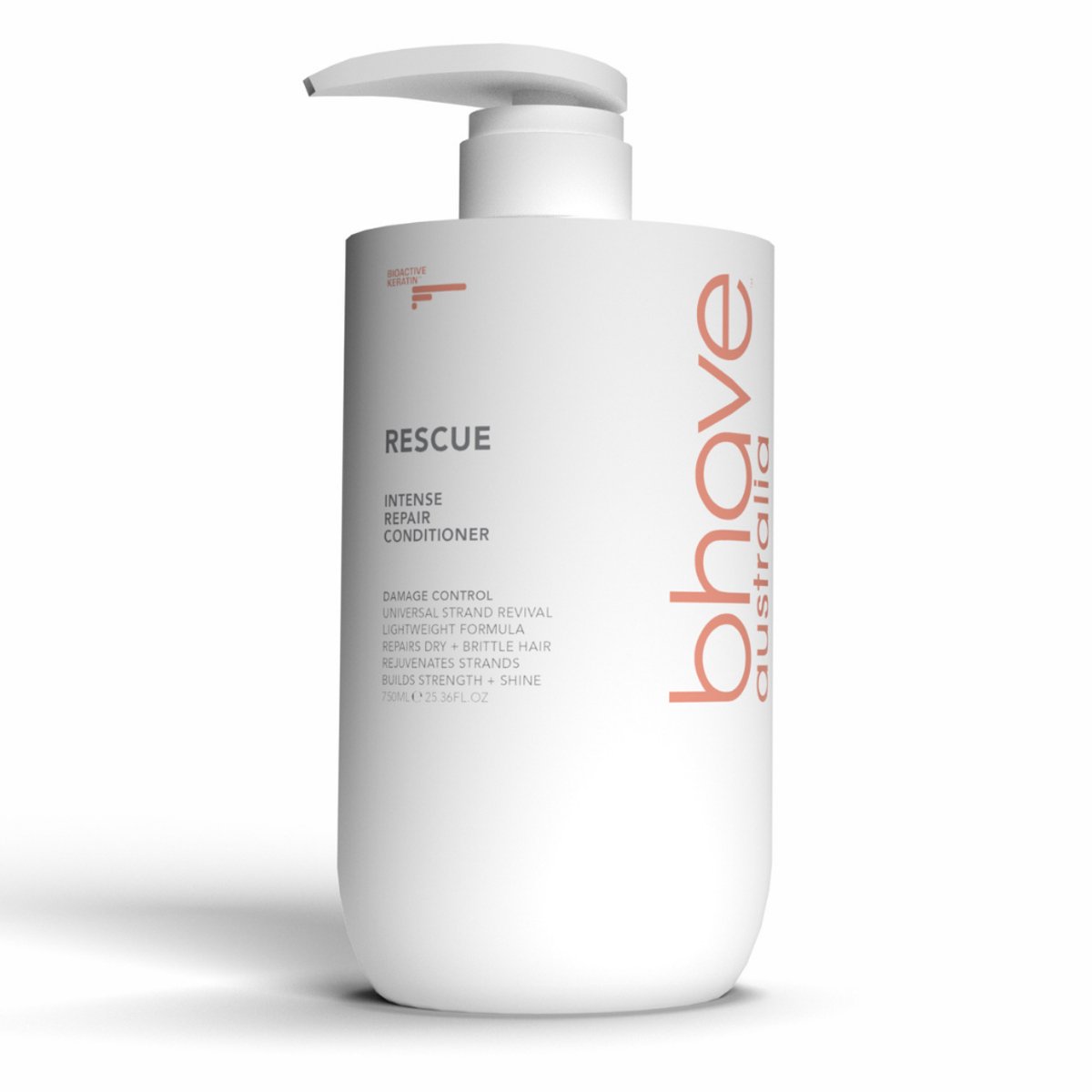 bhave Rescue Conditioner 750ml - Crèmespoeling - Beschadigd haar
