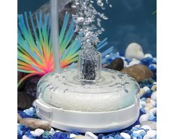 Mini Aquarium Filter voor Betta, Garnalen en Kleine Vissen - Stille Biofilter met Schuim en Filterballen voor 20L-75L Aquaria