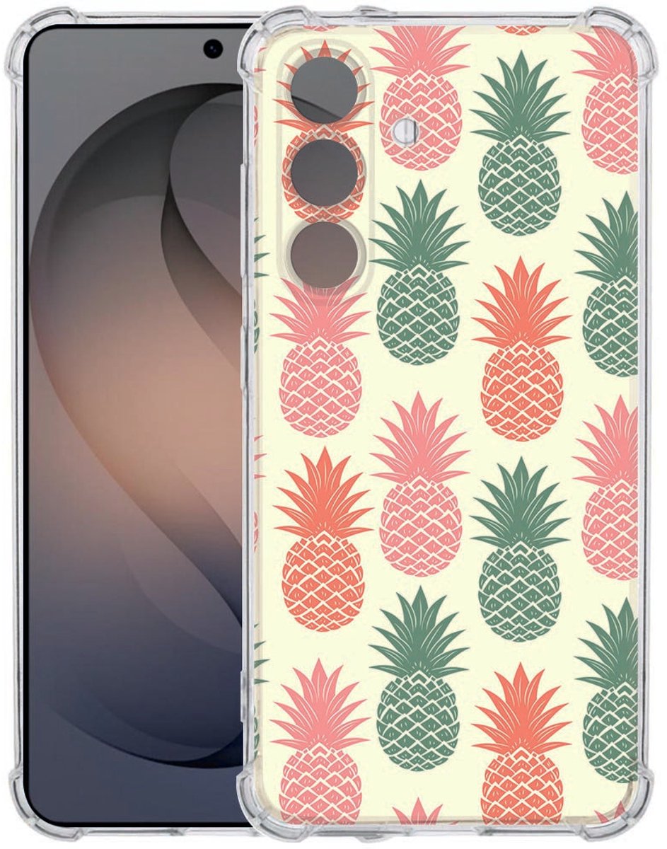 Samsung Galaxy S26 Softcase back cover Ananas Schokbestendig