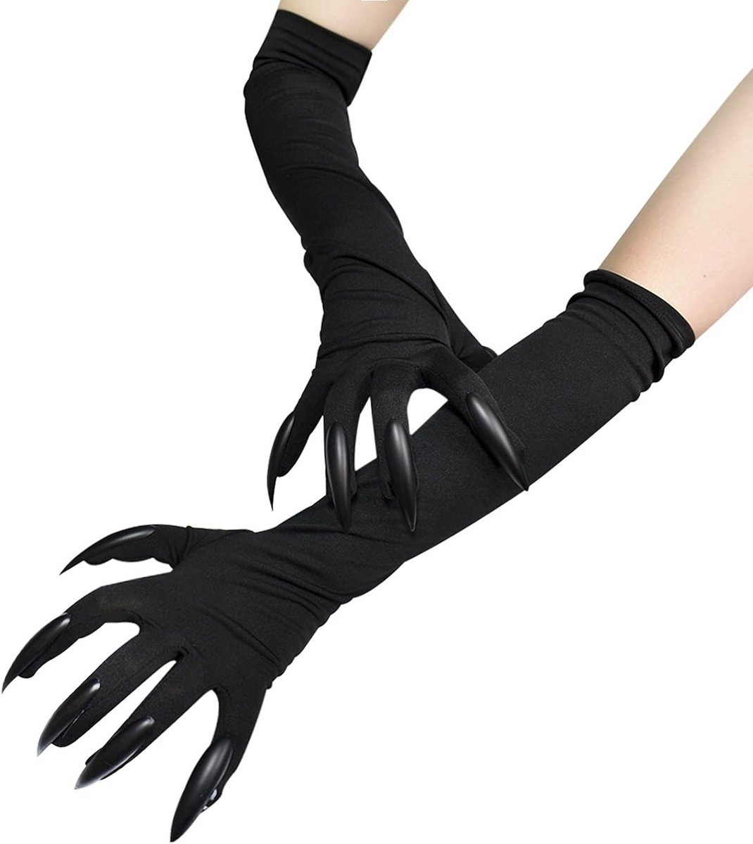 Griezelige Monster Handschoenen met Lange Klauwen voor Halloween Kostuums en Cosplay Accessoires