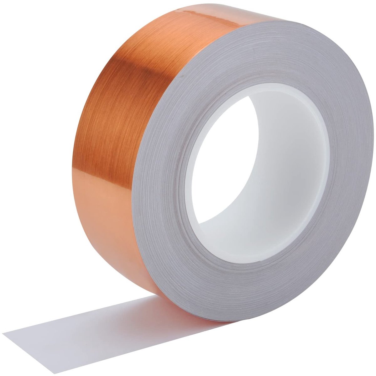 Allecto - Copper Tape Against Slag Protection - Dierenvriendelijk - 30mm x 50m - Copper Film - Zelfklevend - Bescherming voor jouw tuin
