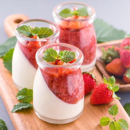 Set van 30 stuks 200 ml yoghurtglazen met deksel, ideale glazen potjes voor pudding, jam, honing en specerijen van Merkloos — afbeelding 4