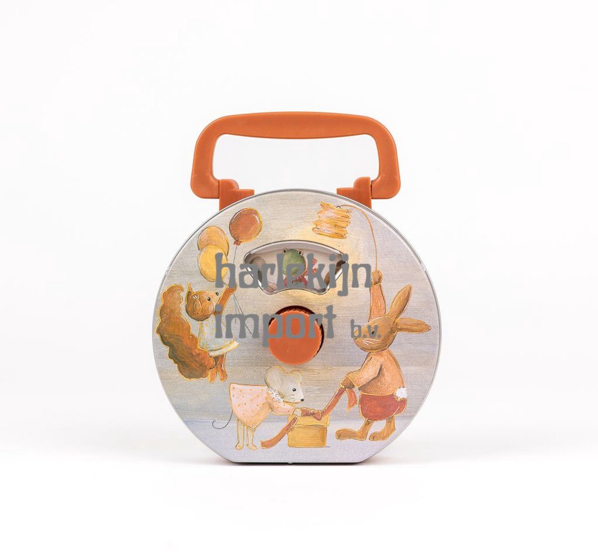 Egmont Toys muziekdoos speelgoed radio vrienden 17x16x6 cm.