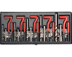 YATO M5 - M12 Schroefdraad Reparatieset (Verlengde Draadbussen) (V-Coil - Helicoil)
