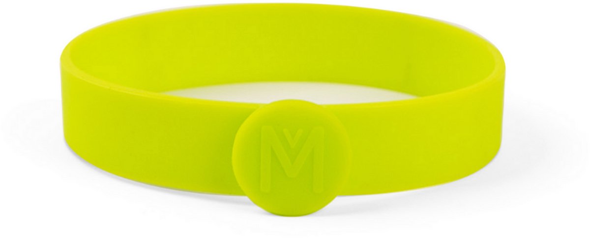 MontiiCo Siliconen bestek bandje - past perfect op MontiiCo voedselpotten en Bento 2 - Matcha limoen groen