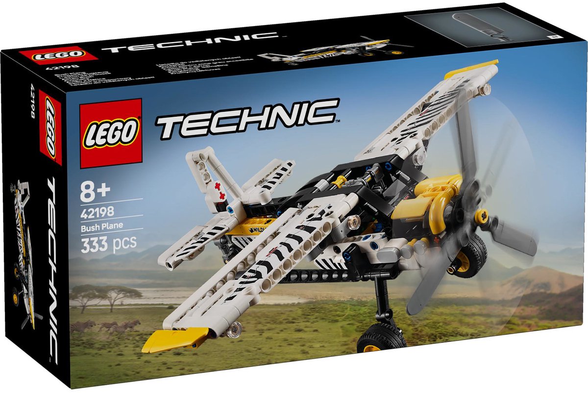 LEGO 42198 Technic Junglevliegtuig