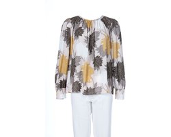 Marccain - Blouse - Beige - 4XL (48)