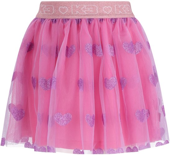 tule rokje met glitter zigzag roze tule rokje met glitter zigzag roze