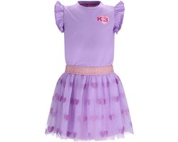 B.Nosy K3 Jurk lila Y604-5842 - maat 104