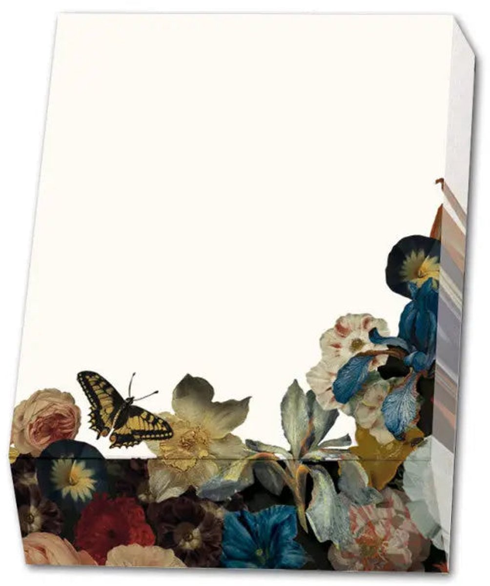 Memo blocnote: Floral & Toile, The Fitzwilliam Museum
