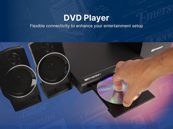Home Cinema Systeem - Dvd Speler - Thuisbioscoop Ervaring - 2.1 Kanaals Geluid - 23cm Hoog - Zwart — afbeelding 4