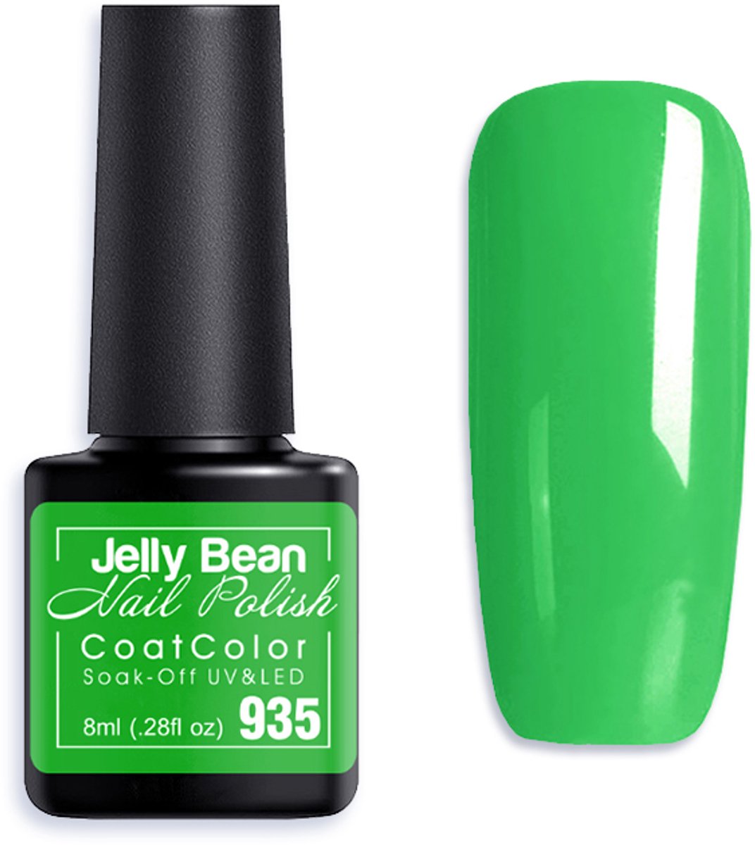 Jelly Bean Nail Polish Gel Nagellak New - Gellak - Grasshopper - UV Nagellak 8ml