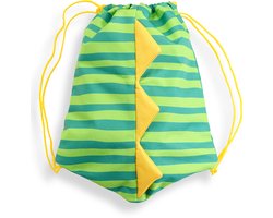 Denokids CFF-26Y1-137 Green Boys Beach Backpack Bag Crocodile Pattern STD