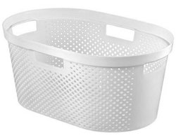 Curver Infinity Dots Wasmand - 39 l - Wit