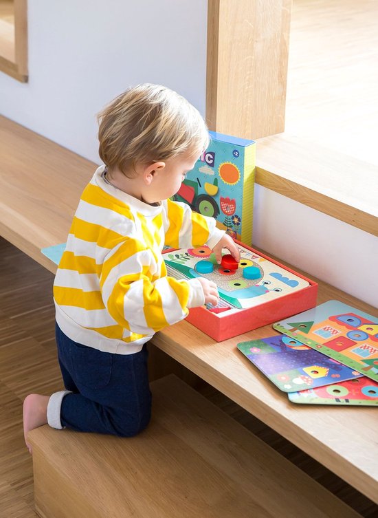 Apli Kids Mijn eerste houten blokken mozaïek spel van Apli Kids — afbeelding 4