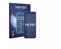 Savvies - Screenprotector voor Vivo iQOO Z11 - Folie Beschermfolie transparant 6 Stuks