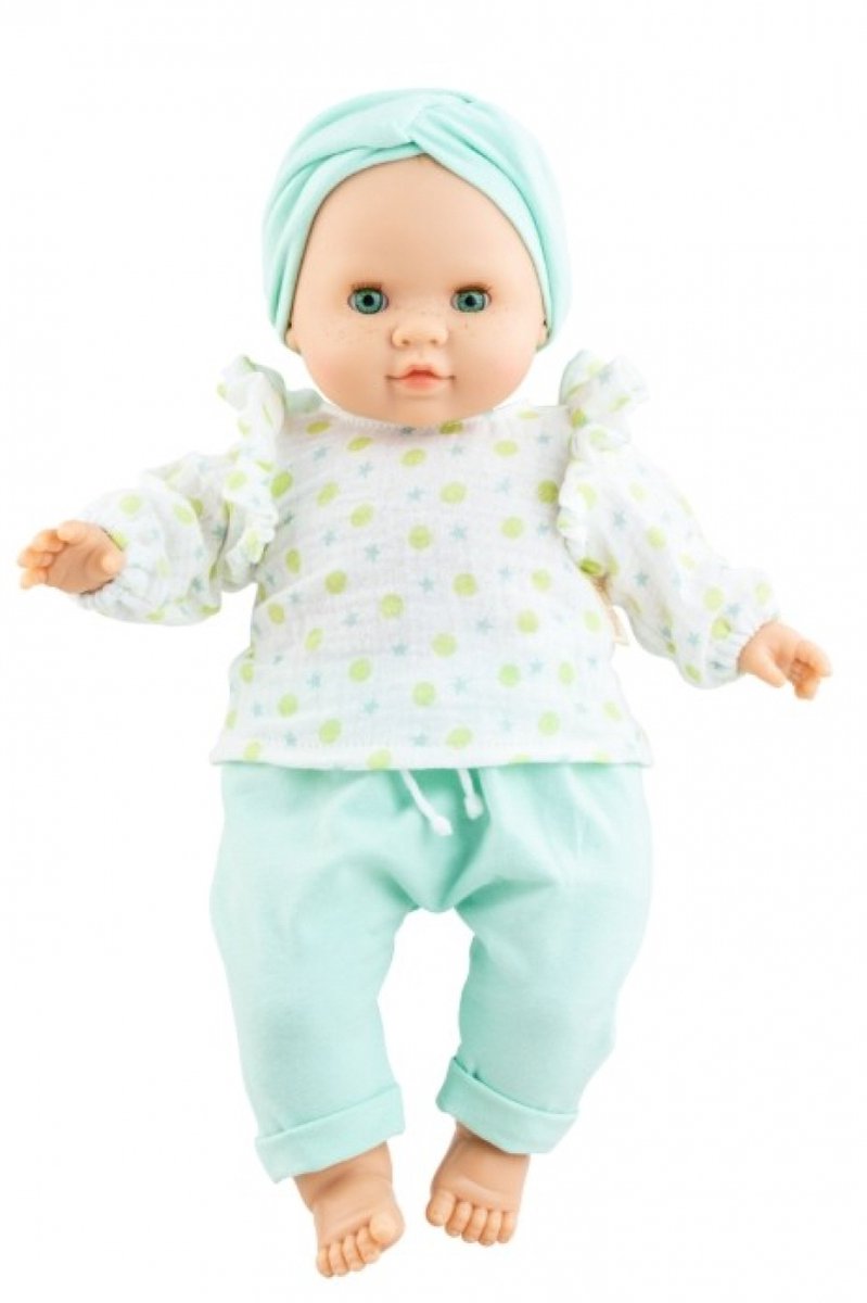 Paola Reina pop Laya 36 cm - realistische speelpop voor kinderen.