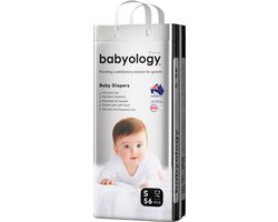 Luiers Maat 2 (4-8kg) - Premium Kwaliteit - 56 Stuks - Dermatologisch Getest - 12+ Uur Droog - Ultra Zacht en Ademend - Dubbele Anti Lek Bescherming - REACH Getest