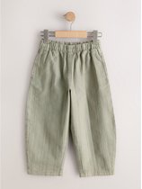 Next - Meisjes - Broek met textuur en elastische taille - Groen