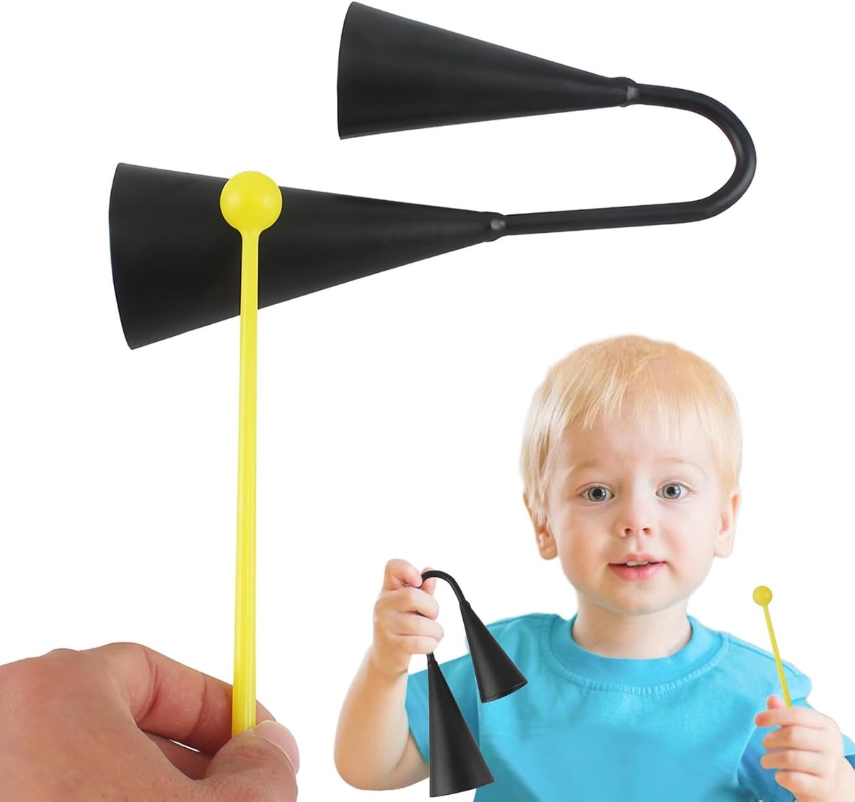 Trommelbel Set - Percussie Instrument - Muziek Maken - Traditioneel Geluid - Klein Formaat
