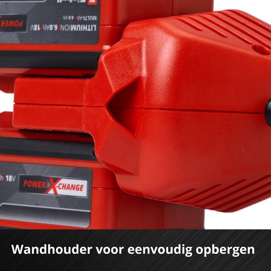 Einhell Accu Grastrimmer GE-CT 36/30 Li E-Solo - Power X-Change - 36 V/Li-Ion - Maaidiameter: 30 cm - Elektrische toerentalregeling - Draagriem - Excl. accu en lader van Merkloos	 — afbeelding 3