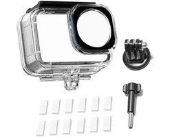 Geschikt voorWaterproof Case Geschikt voor DJI Osmo Action 6 Underwater Housing with Lens Protector