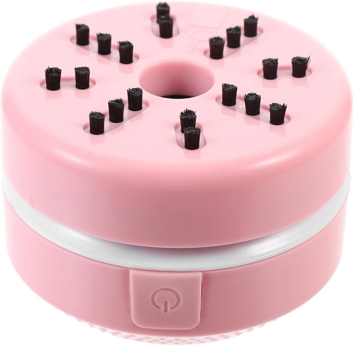 Mini Stofzuiger - Draagbare Desktop Reiniger - Bureau Schoonmaken - Compact En Lichtgewicht - 8.5x8.5x6.3CM - Roze