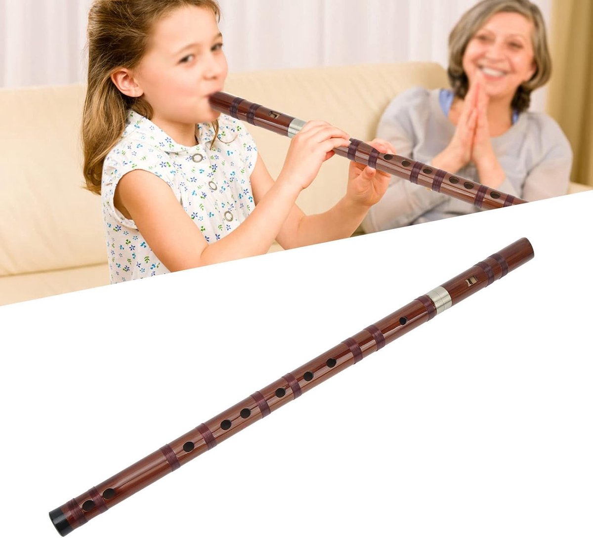 Verticale Fluit Recorder - Muziek Instrument - Muziek Leren Spelen - Chinese Stijl G Key