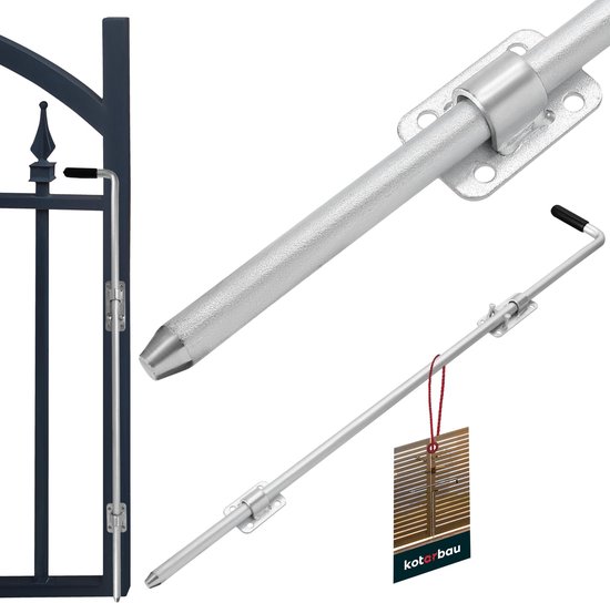 Grendel vlak 120x45 mm Verzinkt Een grendel is een schuifmechanisme om